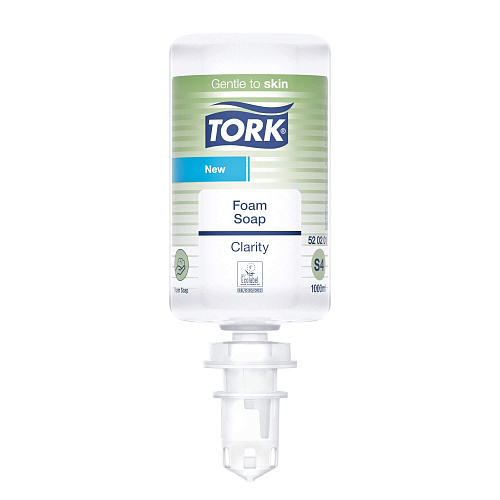 520201 Tork Premium мыло-пена для рук, система S4, прозрачный - Цена: 9 472.92 руб. - Мыло-Пена для диспенсеров - Магазин Белый Лис