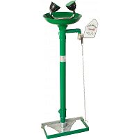 NOFER SC380 Аварийная раковина для промывки глаз из полипропилена с рычагом и педалью - Цена: 56 825 руб. - Аварийные души - Магазин Белый Лис