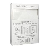 MERIDA STELLA Подкладки туалетные  влагопрочные, 1/4 сложение (1 уп. - 100 шт.) от магазина Белый Лис