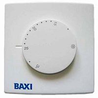 Термостат BAXI комнатный механический TAM011MI для котлов любого типа - Цена: 2 652 руб. - Автоматика - Магазин Белый Лис