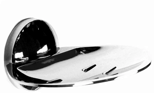 NOFER 16412.B Мыльница металлическая Hotel - Цена: 1 890 руб. - Мыльницы - Магазин Белый Лис