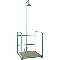 NOFER SCP800 Аварийная платформа с душем - Цена: 140 905 руб. - Аварийные души - Магазин Белый Лис