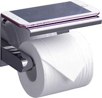 Держатель туалетной бумаги с полкой RUSH Edge (ED77141 Chrome) - Цена: 4 087 руб. - Держатели для туалетной бумаги  - Магазин Белый Лис