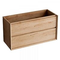 NOFER CL.080.MUD Тумба под раковину COOL с 2 ящиками 80x45 x54,коричневый - Цена: 47 220 руб. - Раковины с тумбой - Магазин Белый Лис