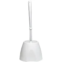 NOFER 09107.W Ершик туалетный Classic пластиковый - Цена: 1 065 руб. - Ершики - Магазин Белый Лис