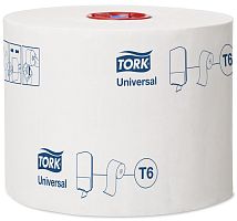 127540 Tork Universal туалетная бумага однослойная в средних рулонах 35x132 мм от магазина Белый Лис
