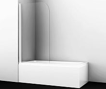 WasserKRAFT Leine 35P01-80WHITE Стеклянная шторка на ванну - Цена: 21 800 руб. - Ванны - Магазин Белый Лис