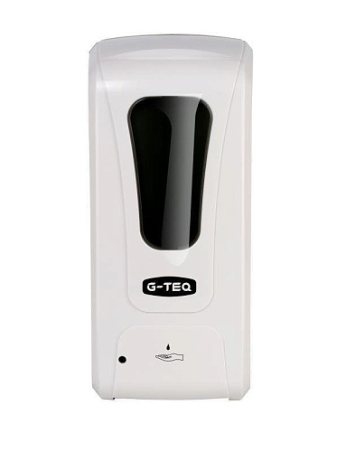 G-teq 8677 Auto Дозатор автоматический для дезинфицирующих средств, пластик белый, 1 л от магазина Белый Лис
