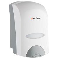 Ksitex FD-6010-1000 Дозатор для мыла-пены механический, пластик белый 1 литр от магазина Белый Лис