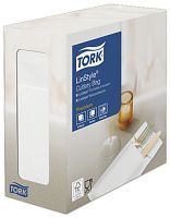 509600 Tork LinStyle конверты для столовых приборов белые от магазина Белый Лис