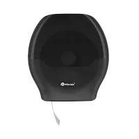 Диспенсер для туалетной бумаги в рулонах "MERIDA HARMONY BLACK MAXI" ABS-пластик от магазина Белый Лис