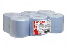 Kimberly-Clark 7255 WYPALL® L10 бумажные протирочные полотенца в рулоне с центральной вытяжкой синие от магазина Белый Лис