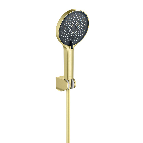 AQ2035BG ЛУГАНО душевой набор, шлиф.золото от магазина Белый Лис