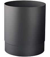 NOFER 14028.BK Ведро из пластика BLACK 13 л., чёрное - Цена: 5 180 руб. - Урны и контейнеры для мусора - Магазин Белый Лис