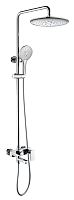 Душевая колонна со смесителем для ванны Bravat Riffle (F6336370CP-A-RUS) - Цена: 34 700 руб. - Душевые комплекты - Магазин Белый Лис