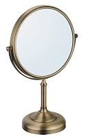 Зеркало FIXSEN Antik косметическое настольное (FX-61121A) - Цена: 5 376 руб. - Зеркала для ванной - Магазин Белый Лис