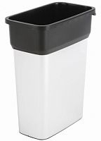 Vileda Гео 137729 контейнер пластиковый с металлизированным покрытием 29х49х73 - Цена: 11 790 руб. - Урны и контейнеры для мусора - Магазин Белый Лис
