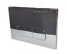 NOFER 07811.B Панель смыва HYDROSMART глянцевая с прямоугольными клавишами - Цена: 2 100 руб. - Кнопки смыва для инсталляции - Магазин Белый Лис