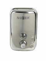 NOFER 03001.06.B Диспенсер для мыла INOX глянцевый прямоугольный 600 мл. от магазина Белый Лис