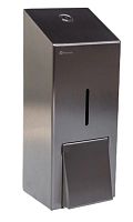 Механический картриджный дозатор мыльной пены металлический MERIDA STELLA R DSP117.R (полированный) от магазина Белый Лис