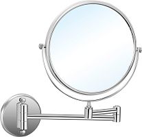 NOFER 08009.2.B Зеркало для ванной BRASS с увеличением х3 - Цена: 7 570 руб. - Зеркала для ванной - Магазин Белый Лис