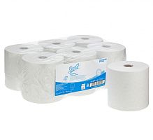 6622 Scott CONTROL Бумажные полотенца в рулонах белые однослойные (6 рулонов по 300 метров) от магазина Белый Лис