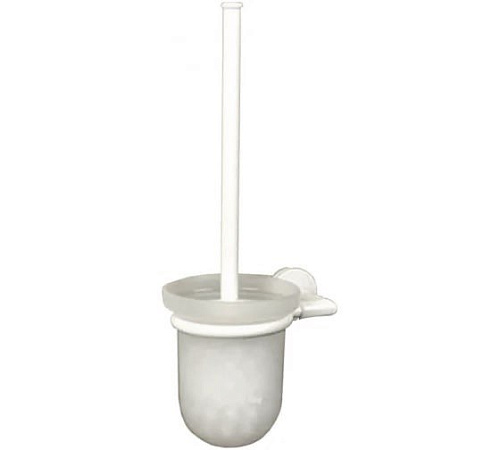 NOFER 16518.W Ёршик туалетный Line с белой ручкой - Цена: 4 330 руб. - Ершики - Магазин Белый Лис