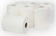 Teres T-0110A Бумажные полотенца однослойные в средних рулонах 50x160x200 мм от магазина Белый Лис