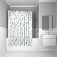 Штора для ванной комнаты IDDIS Elegant 200*200 см elegant silver (SCID132P) - Цена: 1 034 руб. - Шторки для ванной - Магазин Белый Лис