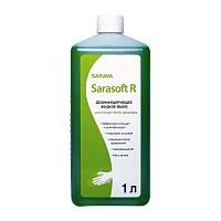 SARAYA Sarasoft R жидкое дезинфицирующее мыло, 1 л - Цена: 439.40 руб. - Жидкое мыло в канистрах - Магазин Белый Лис